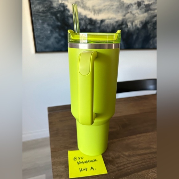 *RARE HTF* BNWT Stanley x Starbucks Lime Green 40oz Quencher (Philippines) - Picture 2 of 9